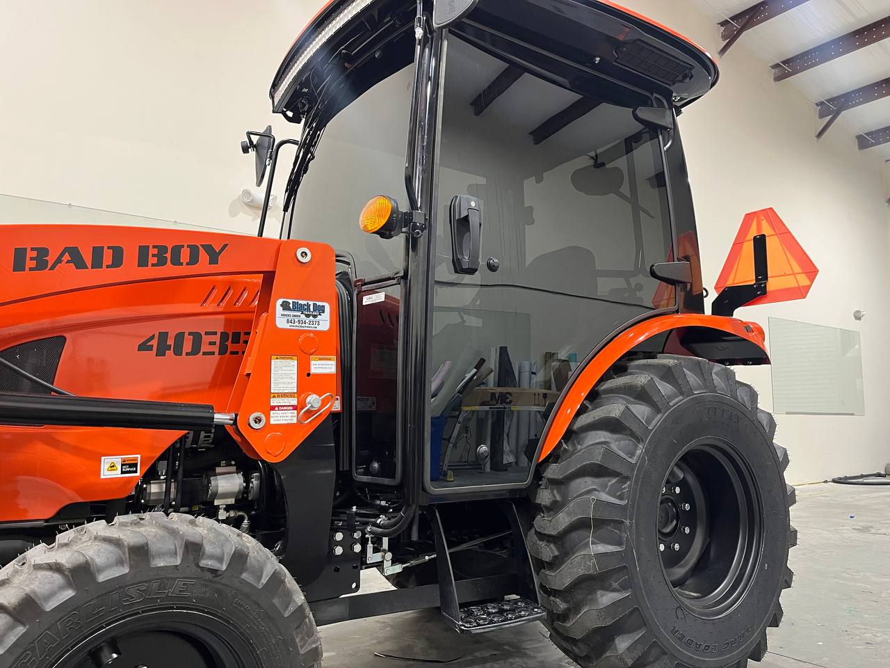 Tractor Cab Window Tint